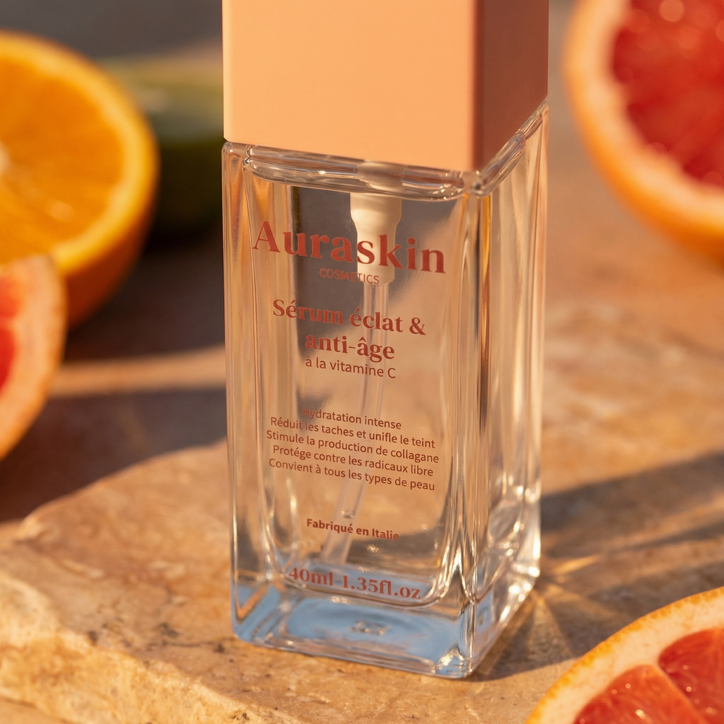 Sérum iluminador y antiedad con vitamina C