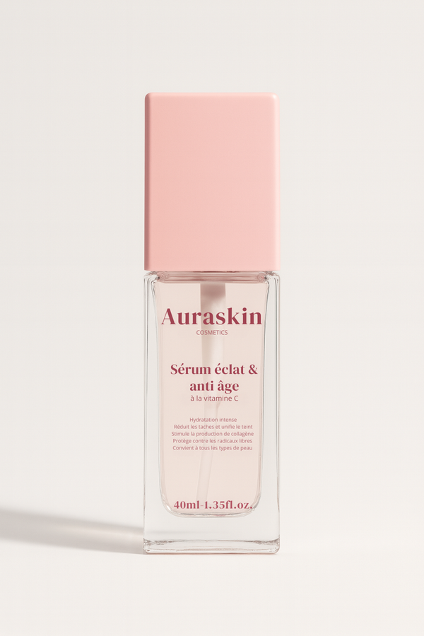 Sérum éclat et anti-âge à la vitamine C