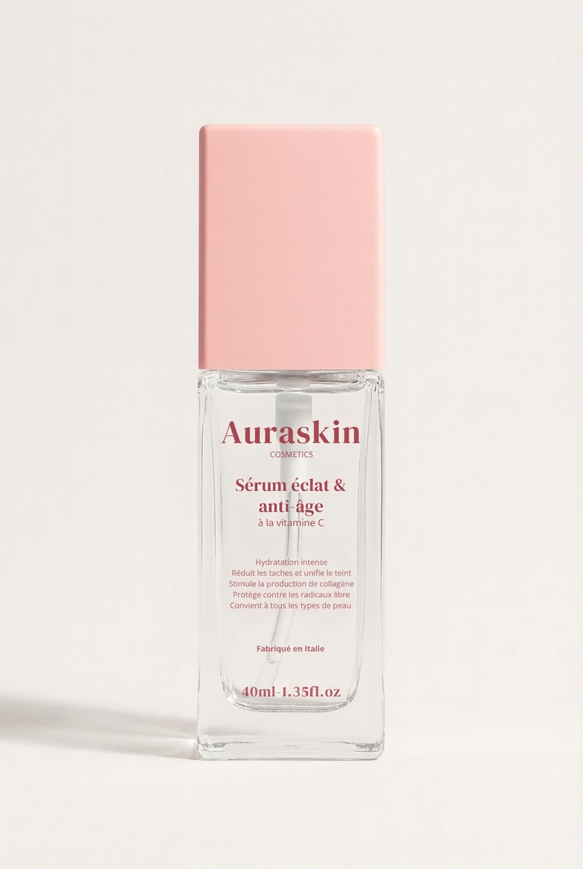 Sérum éclat et anti-âge à la vitamine C