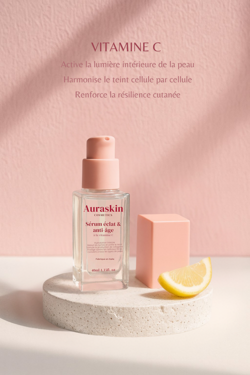 Sérum éclat et anti-âge à la vitamine C